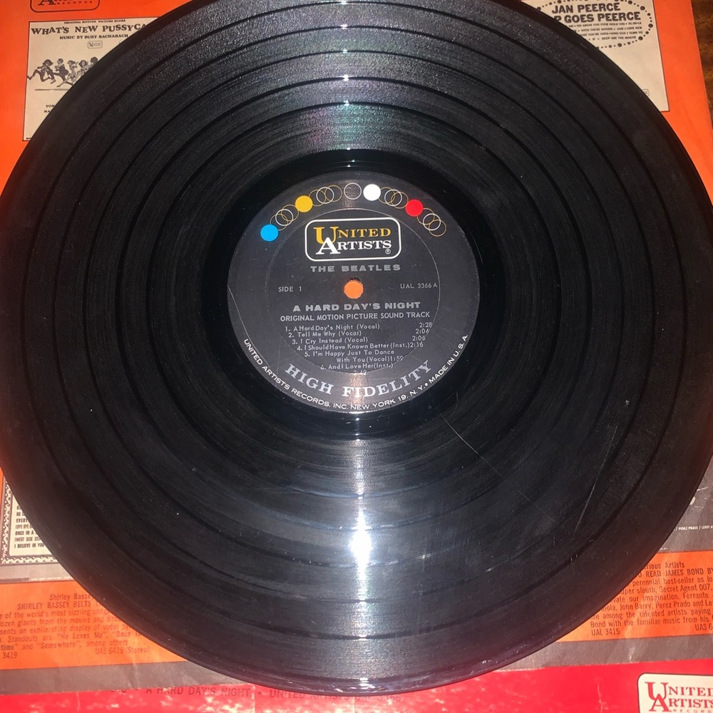 A hard days night vinyl, the Beatles - Picture 2 of 4